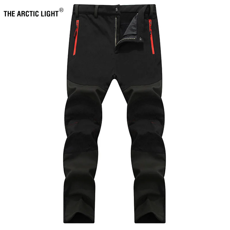 El Ártico luz caza escalada Camping Trekking pantalones cáscara suave otoño invierno calidez impermeable Protección Radiológica hombres