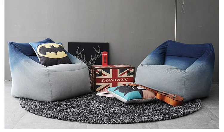 Луи мода ленивый диван стул татами ковбой ленивый стул спальня современный минималистский креативный большой размер квартира диван