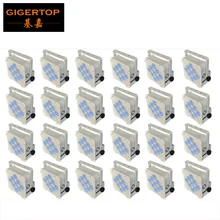 24 шт./лот батарея беспроводная 9x18 Вт Led Par свет RGBWA UV 6в1 Смешивание цвета беспроводной DMX светодиодный с питанием от аккумулятора свет осветительное оборудование ди-джеев