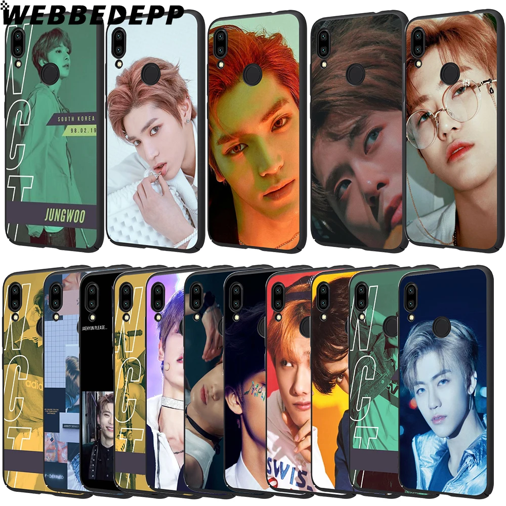 WEBBEDEPP корейский красивый мальчик NCT мягкие ТПУ чехлы накладки для Xiaomi Redmi 7 4A 5A 6A 8A S2