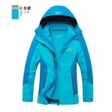 Winter Outdoor Lovers Sport 3 in 1 Thermal Waterproof Breathable Warm Jacket Thicken Softshell Lining Camping Coat hiking jacket