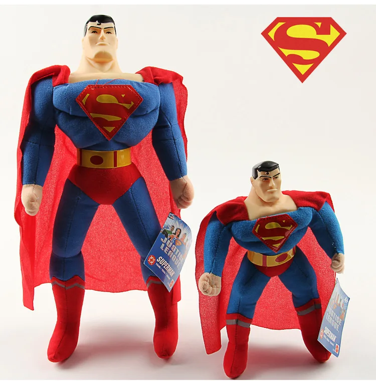 Стиль супергерой плюшевые игрушки Спайдермен, Супермен, Бэтмен плюшевые хлопковые куклы игрушечные животные детские игрушки для детей Подарки