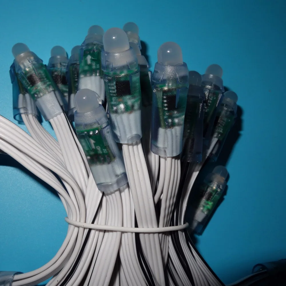 Модифицируемый пиксель DC5V WS2818 Оценка IP68 Один плохой узел не влияет на работу