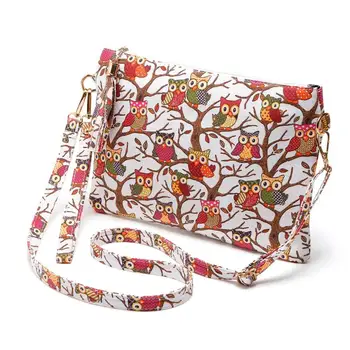 

Sleeper #5001 New Printing Owl Tote Bags Women Shoulder Bag Handbags Postman Package Free Shipping