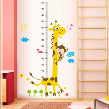 giraffe wall decal nursery