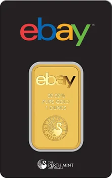 

Ebay 99.99% Pure Gold 1 Ounce Plated Replica Bar , Brand new free shipping