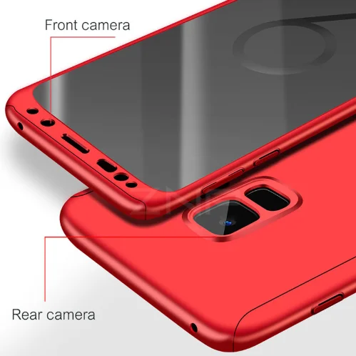 

Luxury Degree Full Cover Phone Case For Samsung Galaxy S9 S8 Plus S10 Shockproof Cover For Samsung Note 8 9 S9 Plus Case