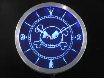 

nc0215 Nightmare Before Christmas Jack Neon Sign LED Wall Clock