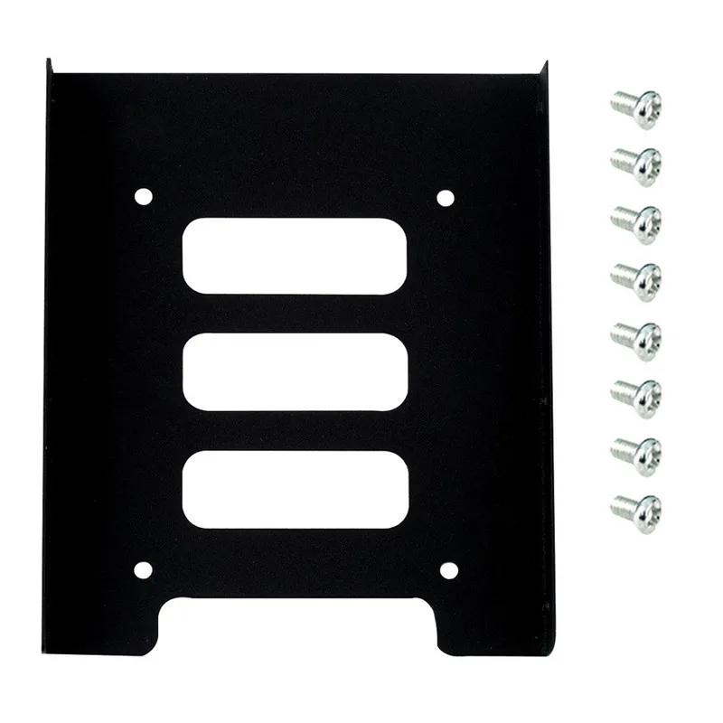 

SIFREE Universal Metal SATA 2.5 Inch SSD HDD To 3.5 Inch IDE SSD HDD Adapter Holder Case For With Screws Wholesale Desktop PC