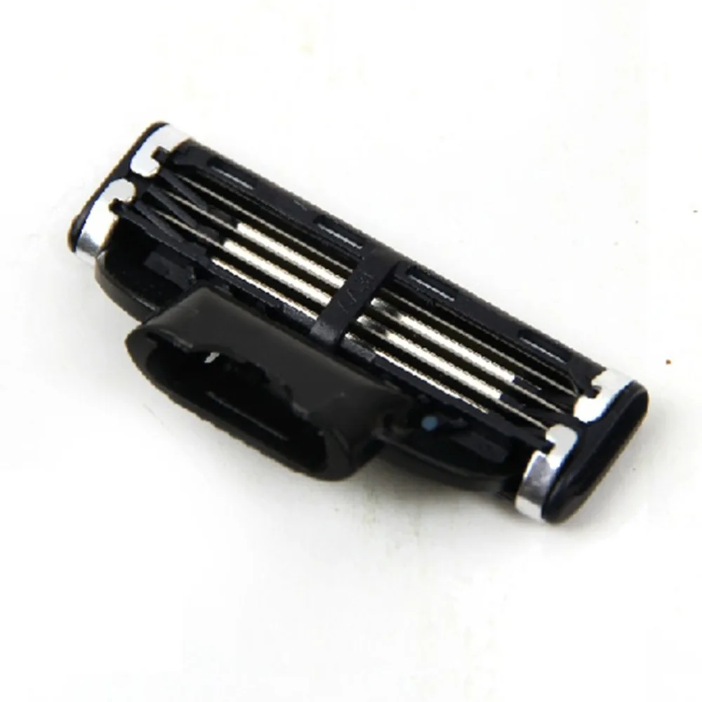 4PCS SET 3 Layers Men Face Shaving Razors Blades Male Manual Razor Blades For Standard Beard 3