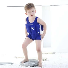 Floatation купальники плавучий купальный костюм милый для детей, для маленьких девочек, для плавания ED