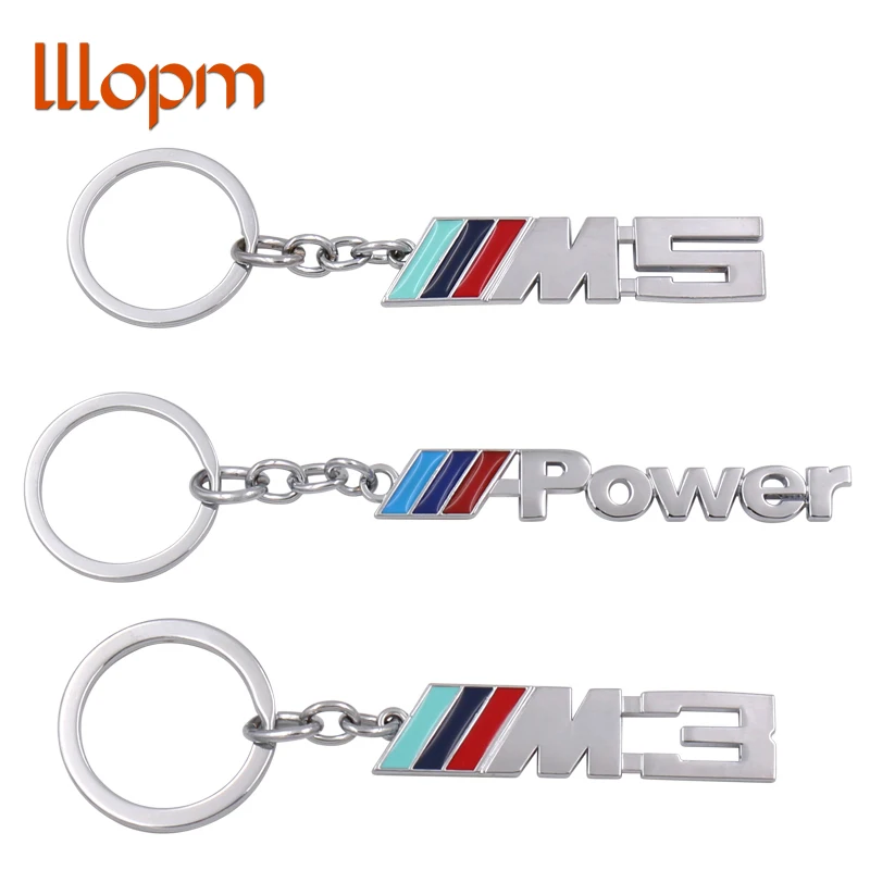 

Car Logo Keychain Key Ring Keyring Key Chain For BMW M M3 M5 X1 X3 X5 E3 E30 E36 E39 E46 E60 E90 Z4 Performance Car Styling