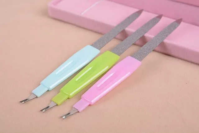 Free Shipping 1 Pc Nail Tool Metal File Emery Board 2 In One Free Shipping 1 Pc Nail Tool Metal File Emery Board 2 In One