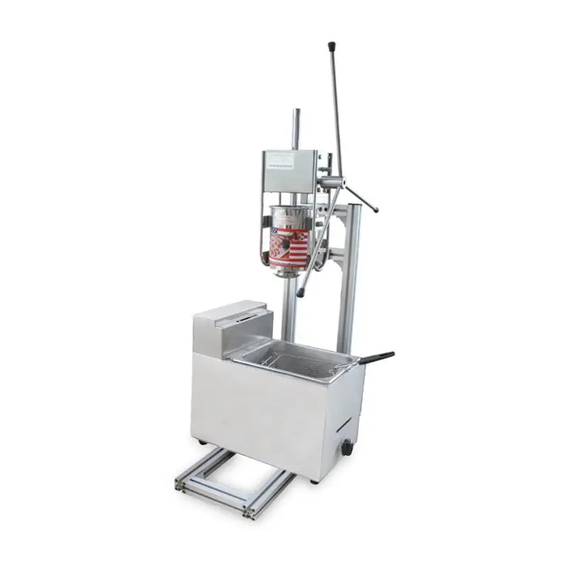 

3L Gas 6L fryer Spain churros maker/churros making machine
