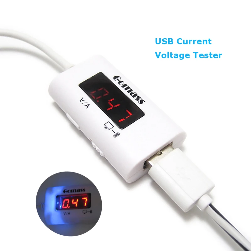 

Mini USB Tester current tester Voltage Current Meter Mobile Power Bank Charger Detector with LCD Screen for Demo Board