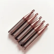 Фреза W101 2,5 мм сверла D709238ZB карбидная заканчивающаяся мельницей для SILCA тачскрин Сенсорная панель копировально-фрезерный станок для обработки замочных ключей(5 шт./лот