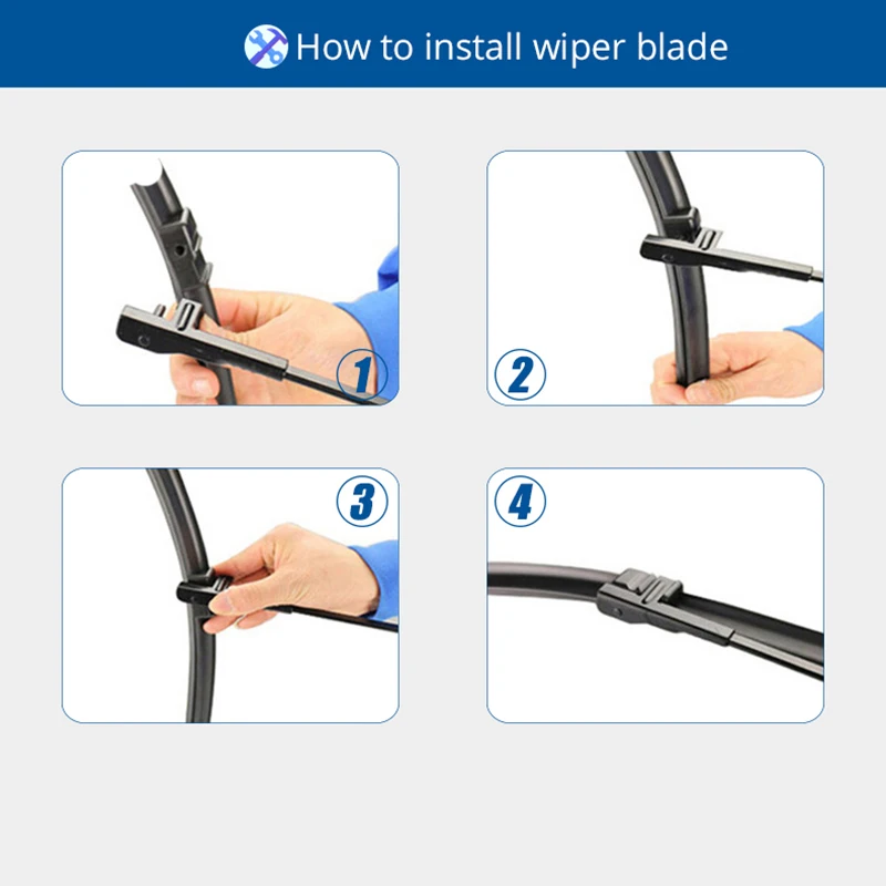 Oge Front And Rear Wiper Blades For Skoda Octavia 2 3 A5 A7 1996-2017 Windshield Rubber Car Accessories High Quality