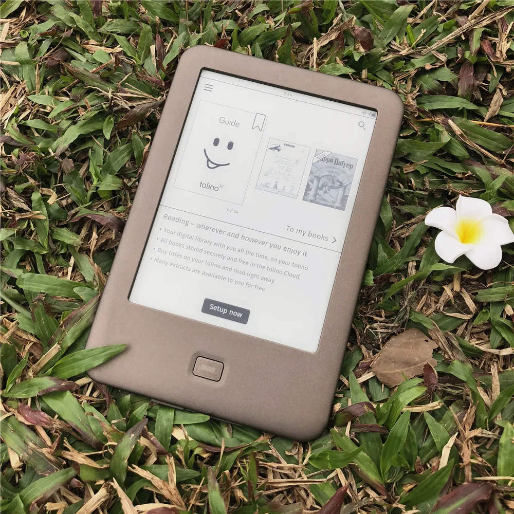 Свет чтения электронных книг Tolino Shine 6 дюймов e ink сенсорный экран 1024x758 электронные