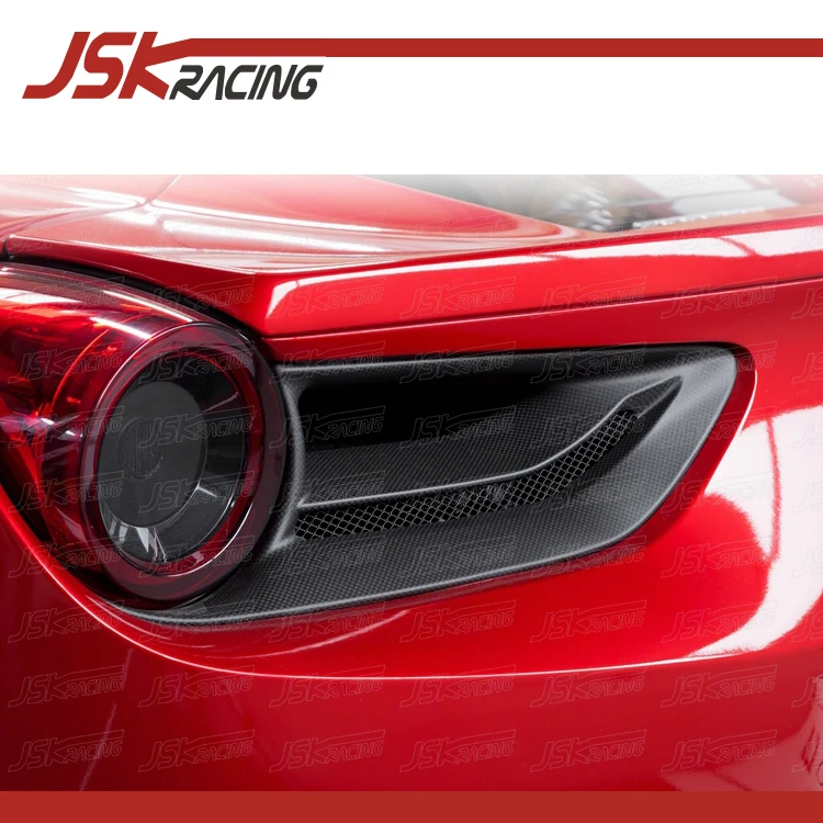 

2015-2018 CA STYLE CARBON FIBER TAIL LIGHT COVER (PLAIN WEAVE) FOR FERRARI 488 GTB GTS SPIDER(JSKFR8815034)