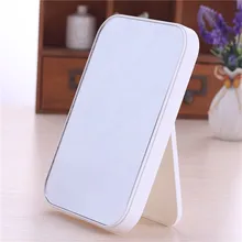 Free shipping Hone using Adjustable Vanity Tabletop Costmetics Mirror Makeup Portable Square Mirror maquiagem espelho