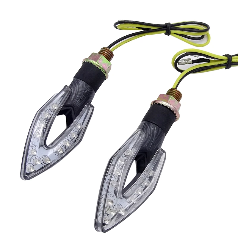 

Universal Waterproof Motorcycle Light 1 Pair 12V 12 LED Motorcycle/Motorbike Turn Signal Indicators Blinker Light Super bright