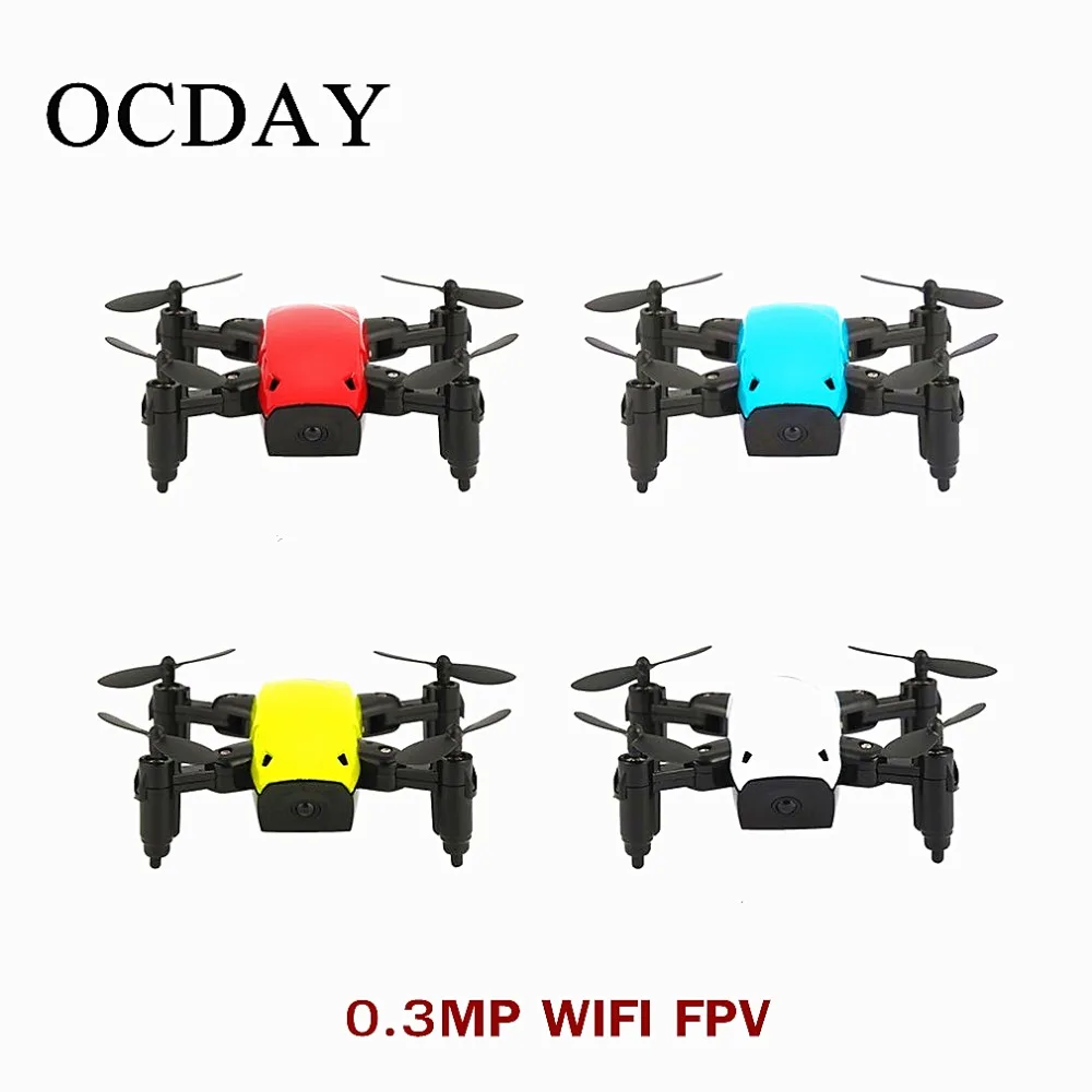 

S9 S9HW 2.4GHZ Mini camera Drone Foldable 720P HD RC Quadcopter Altitude Hold Helicopter WiFi FPV Micro Pocket Drone Aircraft