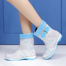 Sapatas das mulheres Botas de Chuva Bota Feminina Botas Quentes À Prova D’ Água Mulher Chaussure Femme Botas Mujer Sapatos Mulher Sapatos Casuais