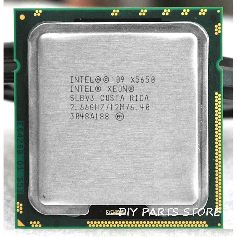 INTEL XONE X5650 шесть ядер 2,67 MHZ LeveL2 12M 6 core для монтажной платы lga 1366