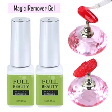 6 пилка для ногтей удалитель лопнет Магия замочить от геля ногтей Sticky липкий слой Очиститель гель жидкость здоровый Маникюр Инструмент SA1508