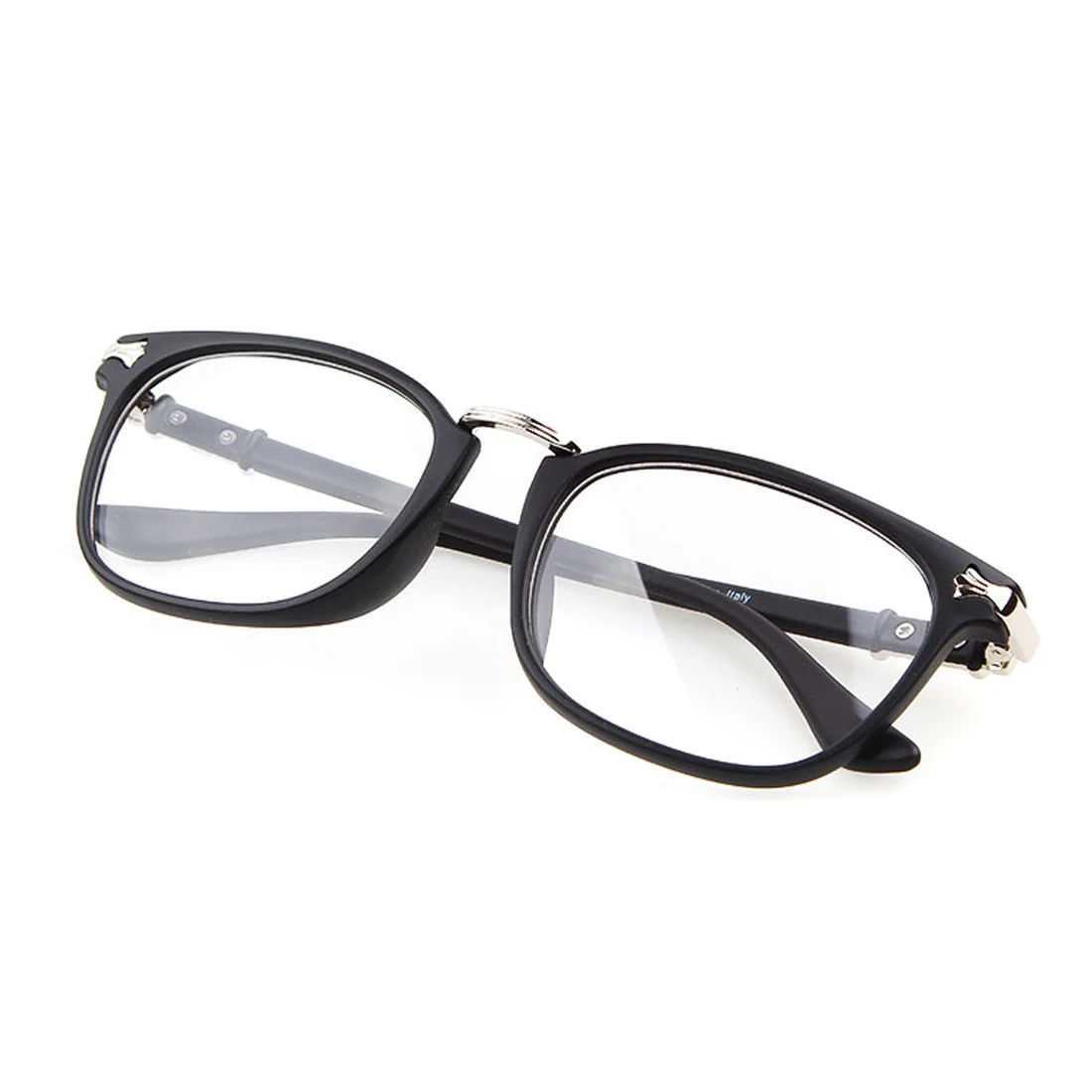 Рамки Дамы Винтаж оправы для очков ретро для мужчин Eye wares прозрачные линзы оптический черный прозрачный
