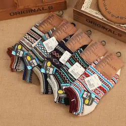 10 пар/лот Fujioka Ojiko хлопок носки из плотной нити японский оптовая продажа Хлопковых Носков Taobao ретро