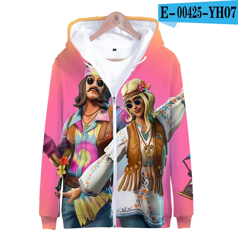 Zipper Fortnited Battle Royale Hoodie Hooded Moletons Pullover Game Clothes Zip Up Battle Royale Clothes Kid Clothes Streetwear Zipper Fortnited Battle Royale Hoodie Hooded Moletons Pullover Game Clothes Zip Up Battle Royale Clothes Kid Clothes Streetwear
