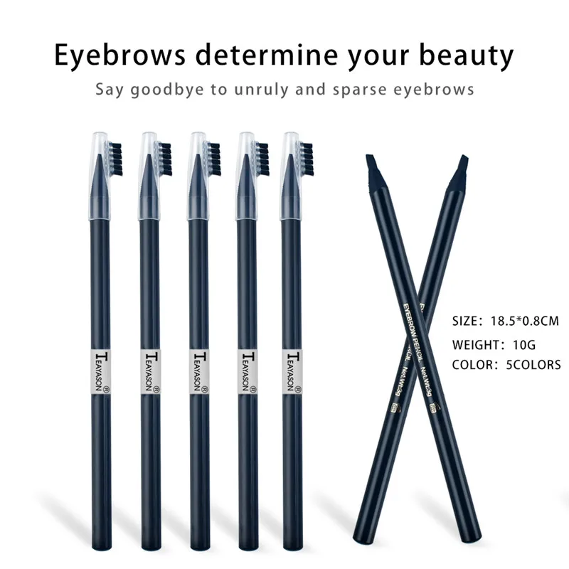 Eyebrow Enhancers Eyes Makeup Professional Eye Brow Dye Cream Pencil Long-lasting Waterproof Brown Tint Paint Henna Eyebrows