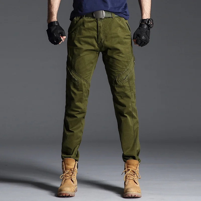

Pants Men Spring Fashions 2019 Quick Dry Long Trousers New Male Streetwear Cargo Overalls Mens Tactical Military Pants Joggers