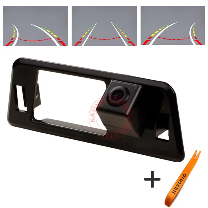 

CCD car track camera reversing trajectory Color Rear view back reverse cam for Subaru XV 2012 NTSC PAL ( Optional) waterproof