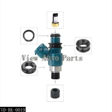 30 комплектов для TOYOTA LEXUS SUBARU топливный инжектор ремонтные и сервисные комплекты, включая уплотнительные кольца, пластиковые детали VD-RK-0019