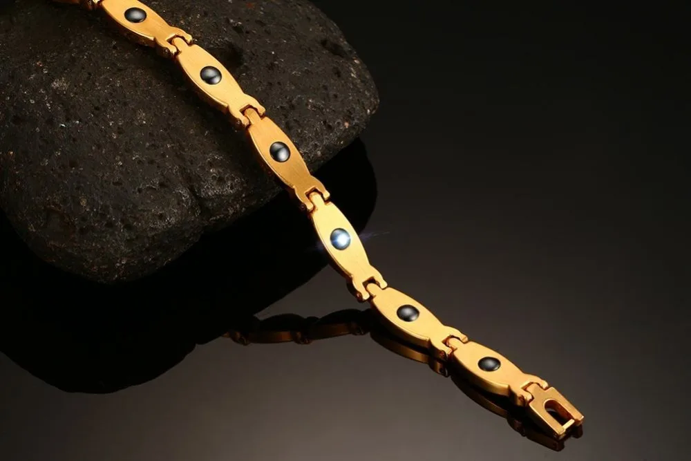 Meaeguet золотой цвет гематит магнитотерапия браслеты для женщин кубический цирконий здоровье силовые браслеты и браслеты ювелирные изделия