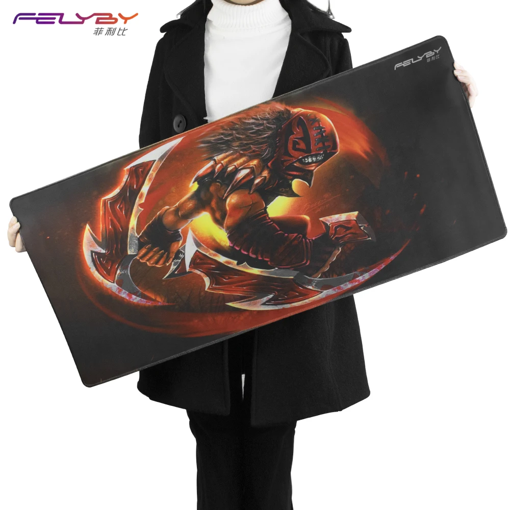 

FELYBY thick comfortable natural rubber waterproof keyboard/mouse pad laptop mouse mat gaming CS gaming mouse pad to Dote2
