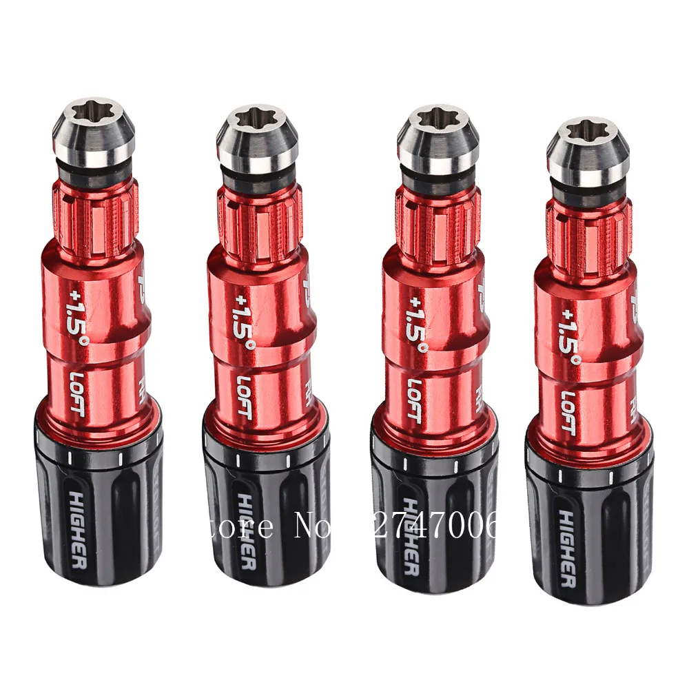 50pcs .335 and .350 1.5 loft shaft sleeves adapter for R11S Driver Red