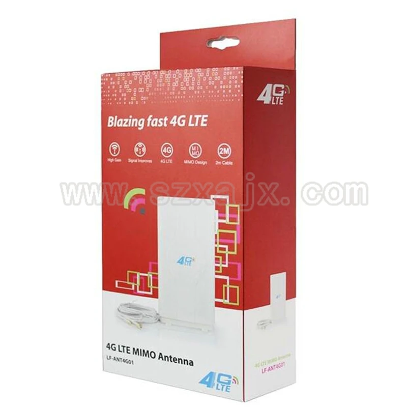

JX 4G LTE omni Panel antenna 700-2600MHZ TS9 connector for 3G 4G Huawei E5776 EC5573 E589 E5756 E5375 router modem free shipping
