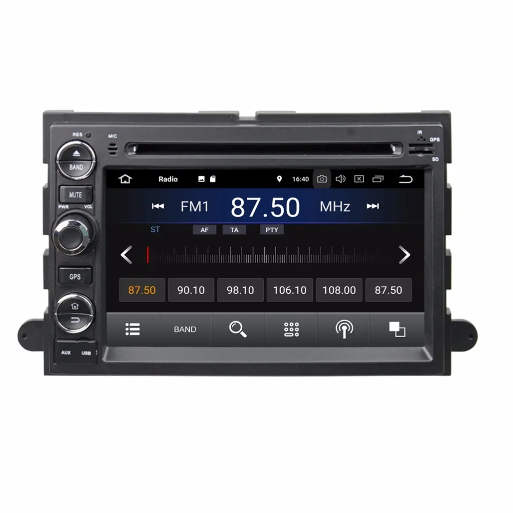 Flash Deal Quad Core 2 din 7" Android 8.1 Car DVD Player for Ford Fusion Explorer F150 Edge Expedition 2GB RAM Radio GPS Bluetooth 16GB ROM 2