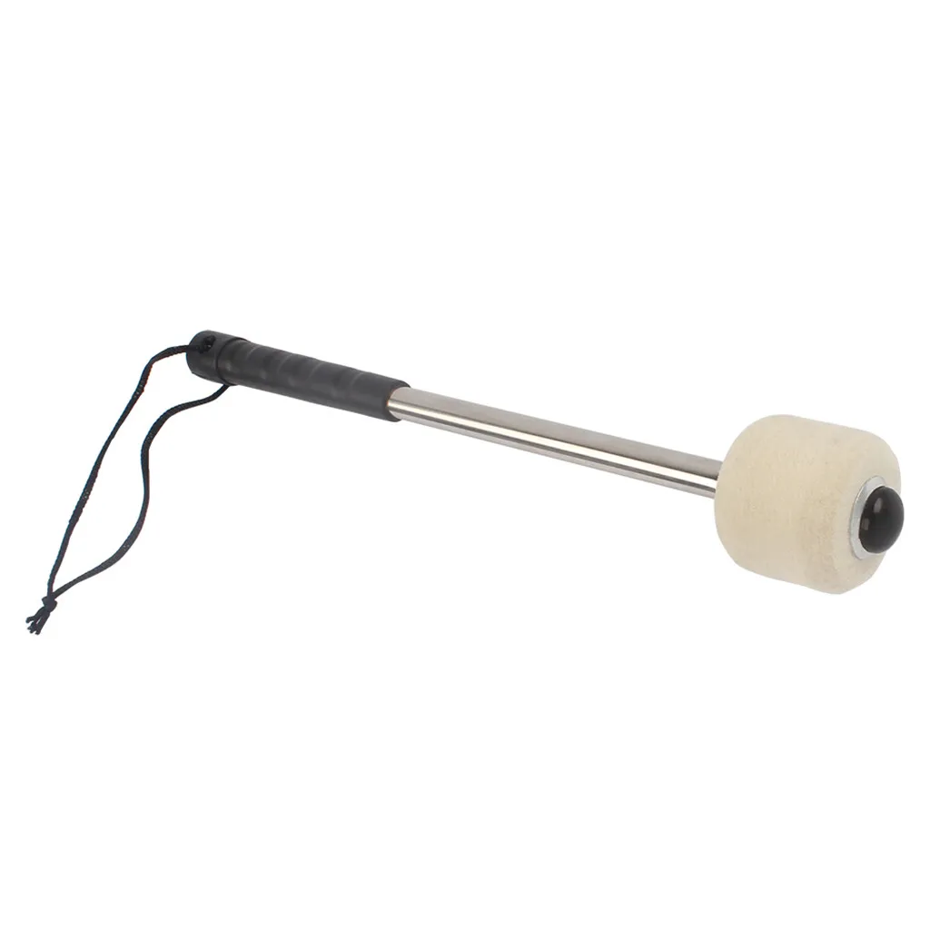 White Percussion Concert Bass Drum Wool Felt Mallet Percussion Stringed Instruments Guitar Parts Accessory