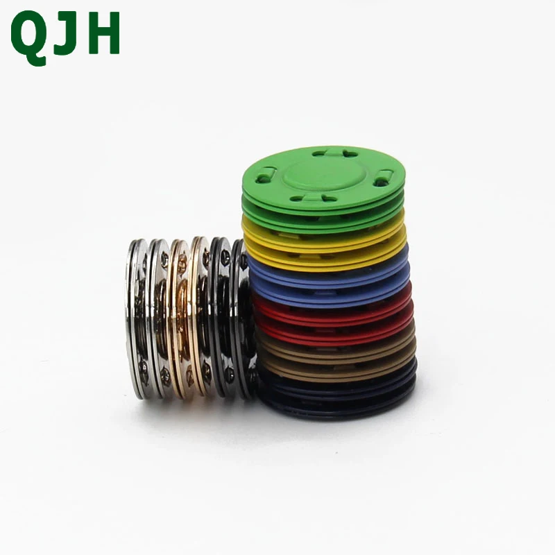 Round Plastic Magnet Buckle Magnetic Button Case Bag Magnet Stone Coat Bag  Curtain Magnetic Hand Stitched