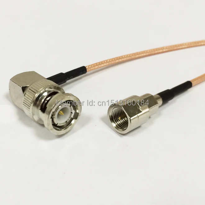 radio arrester ca 35rs coaxial surge protector male to female uhf connector lightning surge protector arrester New Modem Coaxial Cable BNC Male  Plug  Right  Angle To  FME  Male Plug  Connector  RG316 Cable Pigtail 15CM 6