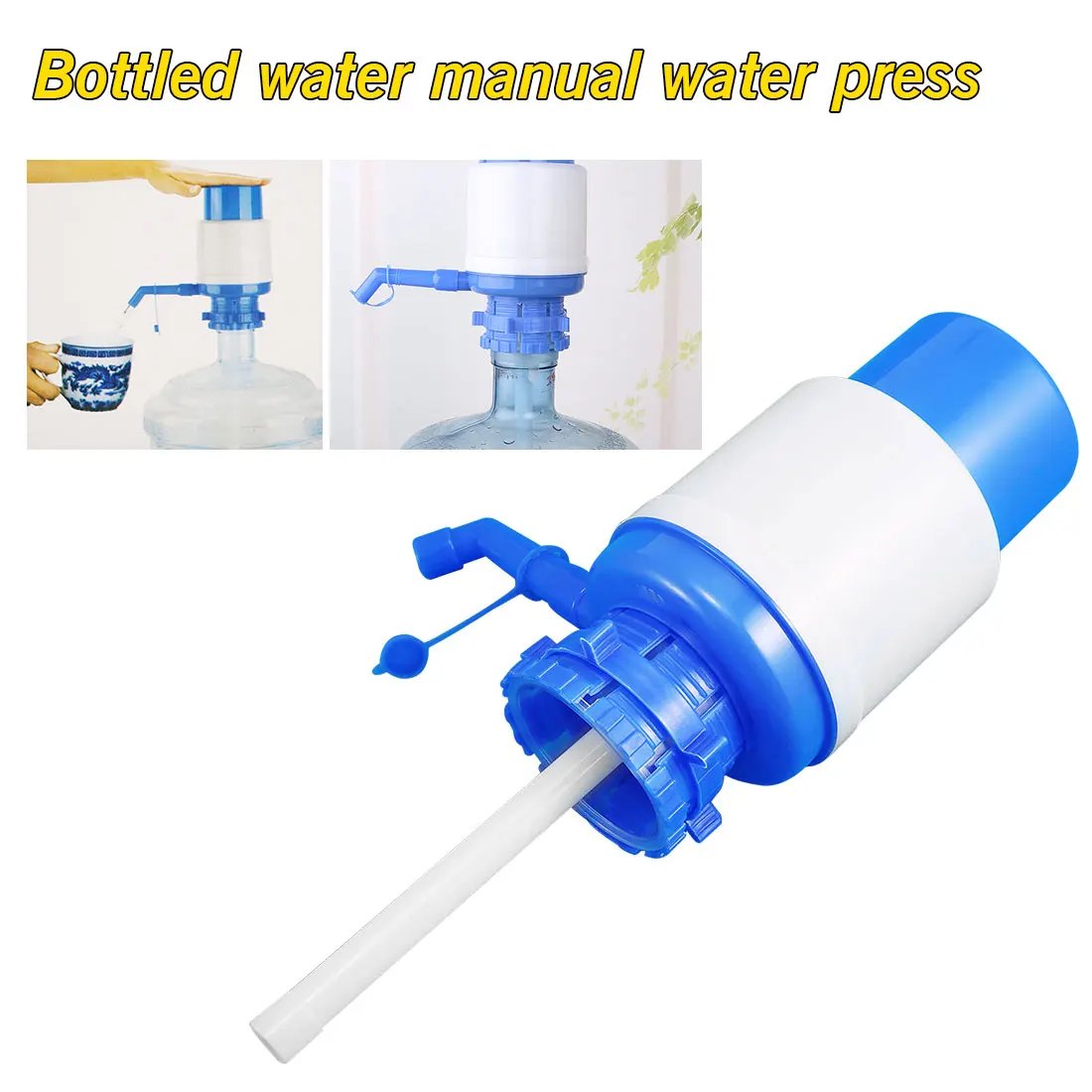 

2018 New Useful 5 Gallon Bottled Water Ideal Hand Press Manual Pump Dispenser Faucet Tool