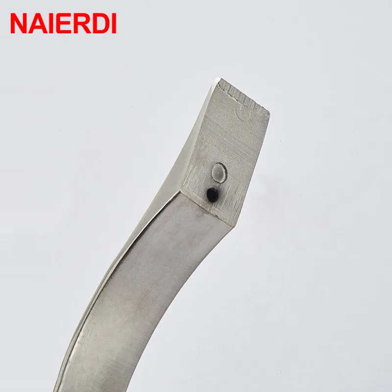 NAIERDI Cabinet Handles Drawer Knobs Aluminum Alloy Wardrobe Door Handles Brushed Pulls Simple Modern Style Furniture Handle furniture handles