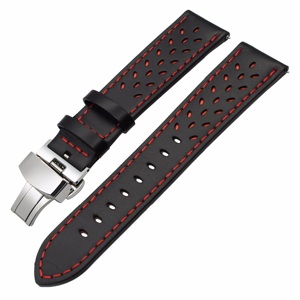 Ремешок итальянский из натуральной кожи для LG G Watch R Urbane Asus ZenWatch 1 2 мужской