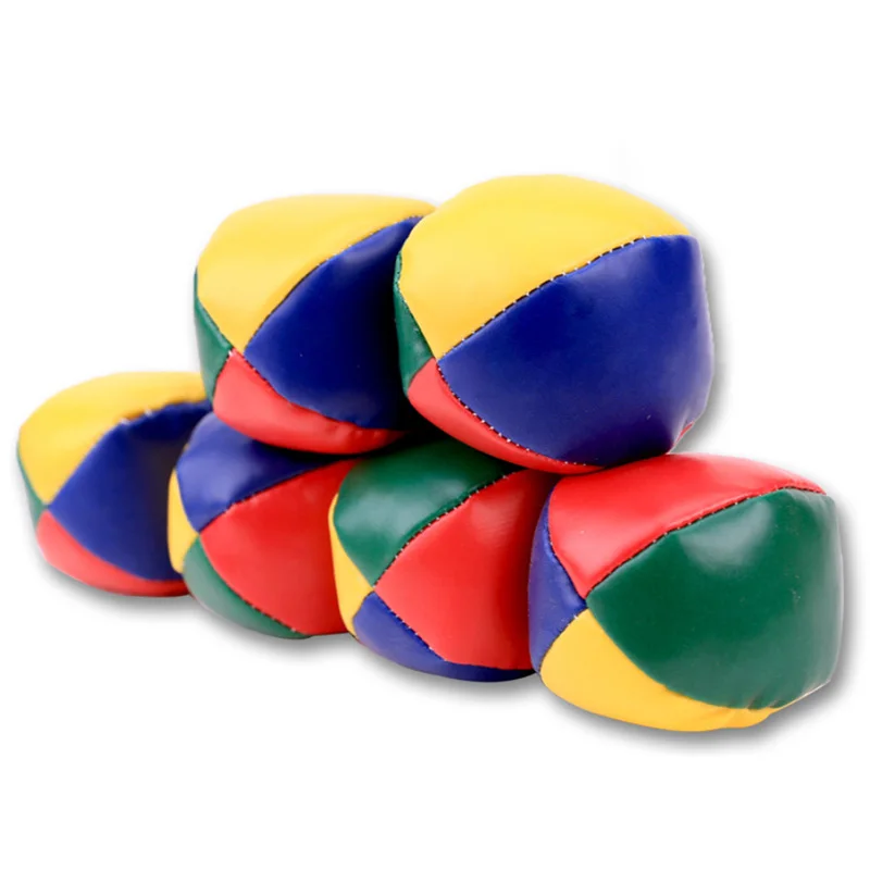 Doolland 3pcs Set Juggling Balls Classic Bean Bag Juggle Magic Circus Beginner Children Kids Toy Balls Kids Interactive Toys