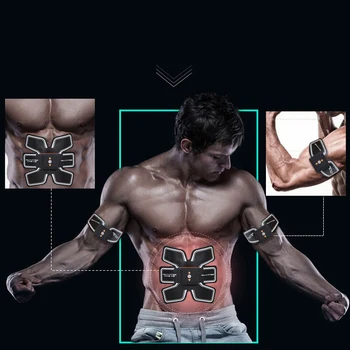 

EMS Smart muscle stimulator Tens Slimming Machine EMS Trainer abdominal arm Muscle massage Exerciser Couple models massager