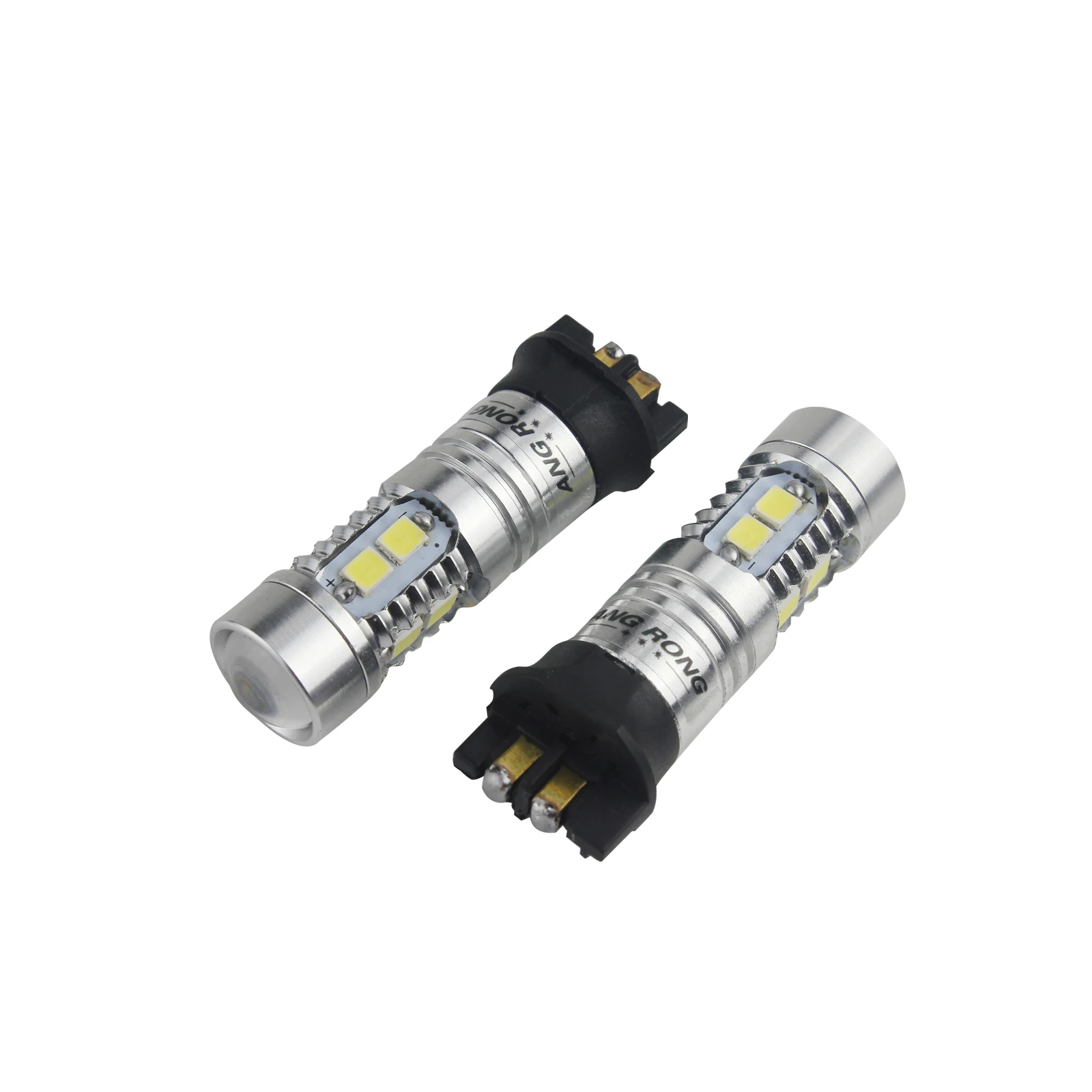 ANGRONG 2X Canbus без ошибок PW24W PWY24W 10 SMD СВЕТОДИОДНЫЙ дневной ходовой противотуманный светильник поворотники